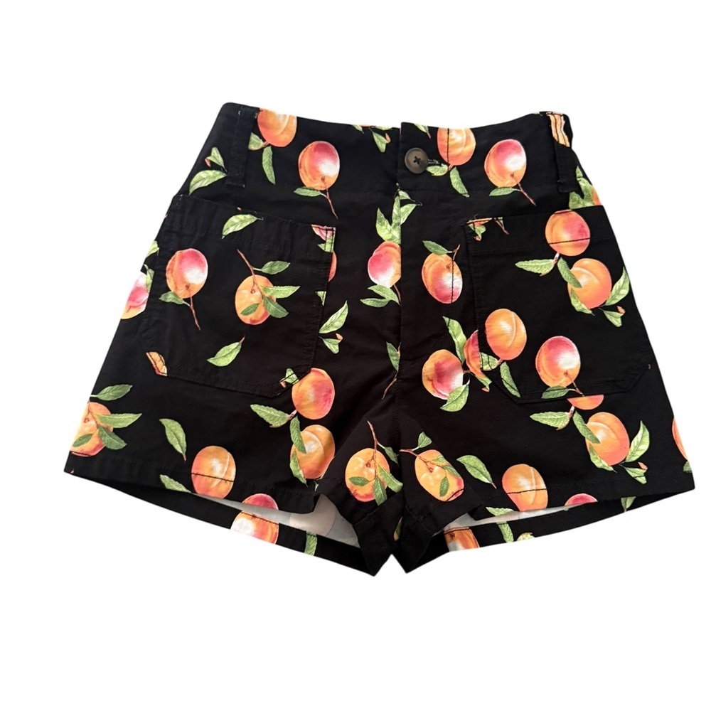 NWOT Maeve Colette Shorts Peach Print Women's Shorts Size 24
